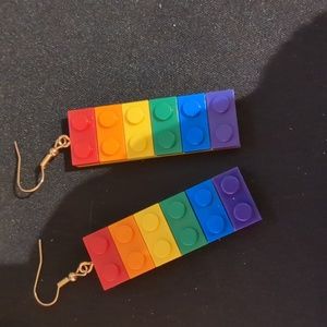Lego 🌈 Earrings